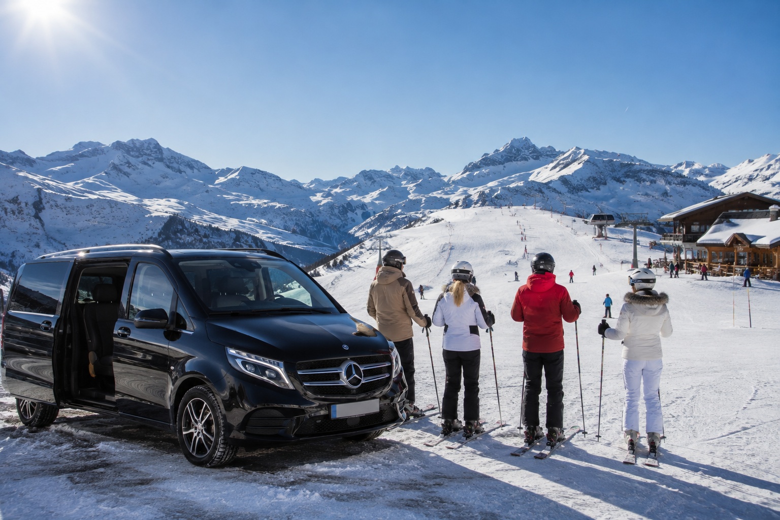 Transferts vers les stations de ski