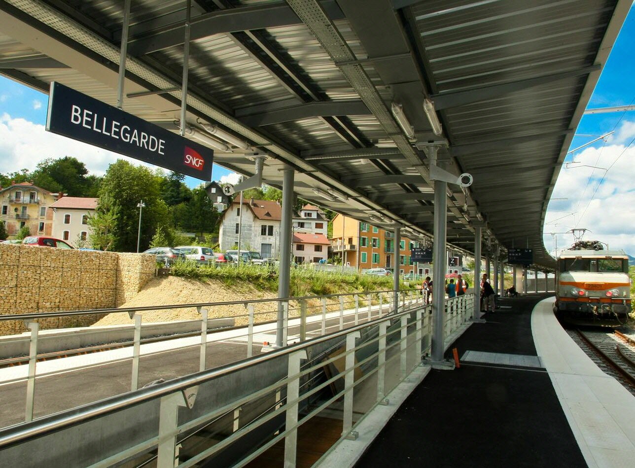 Transfert privé depuis Gare de Bellegarde-sur-Valserine